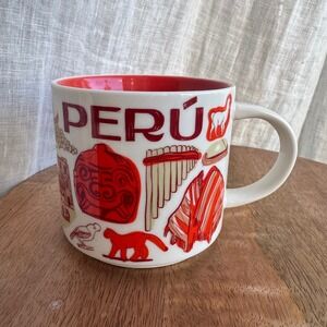 Starbucks Been There Series PERU Mug Across the Globe Collection Ceramic